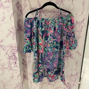 Lilly Pulitzer off the shoulder dress